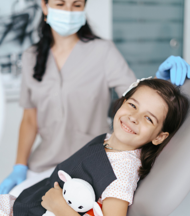 child smiling in dental clinic (1)