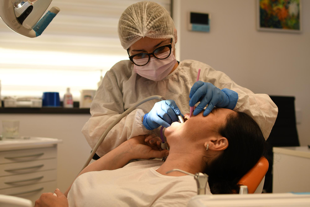 during mouth cancer screening